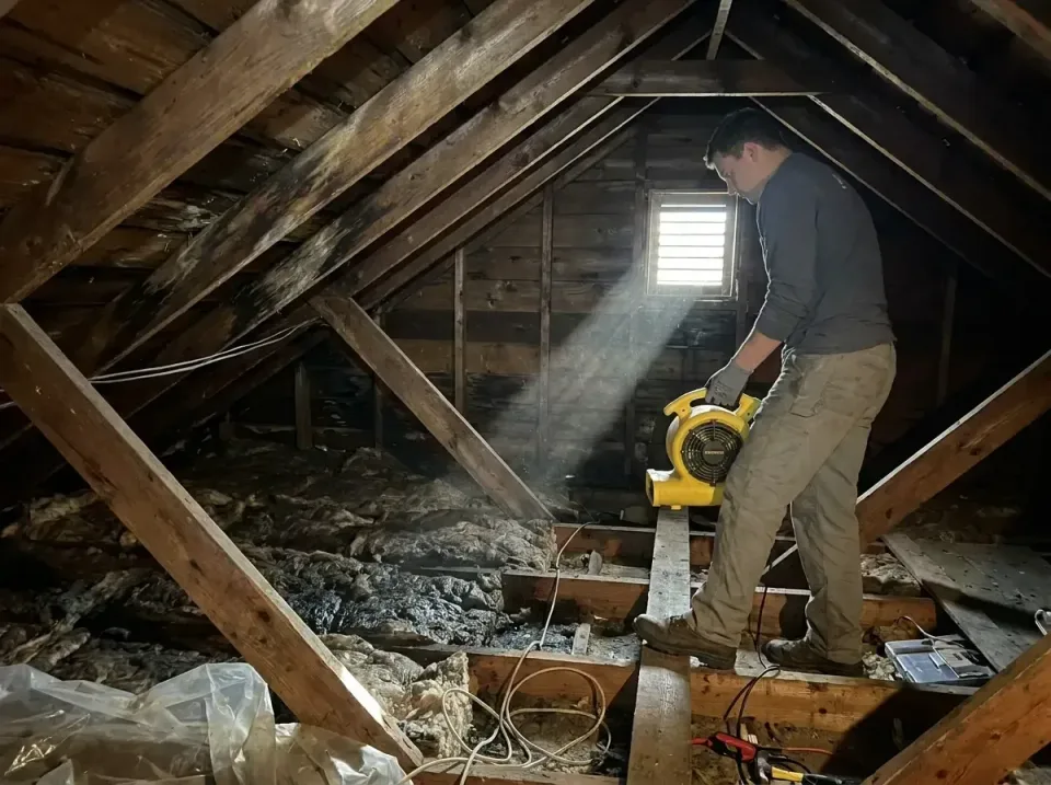 attic-water-damage-drying-proc-007 — frequently asked questions, Emergency Water Extraction & 24/7 Flood Response in Homer G…